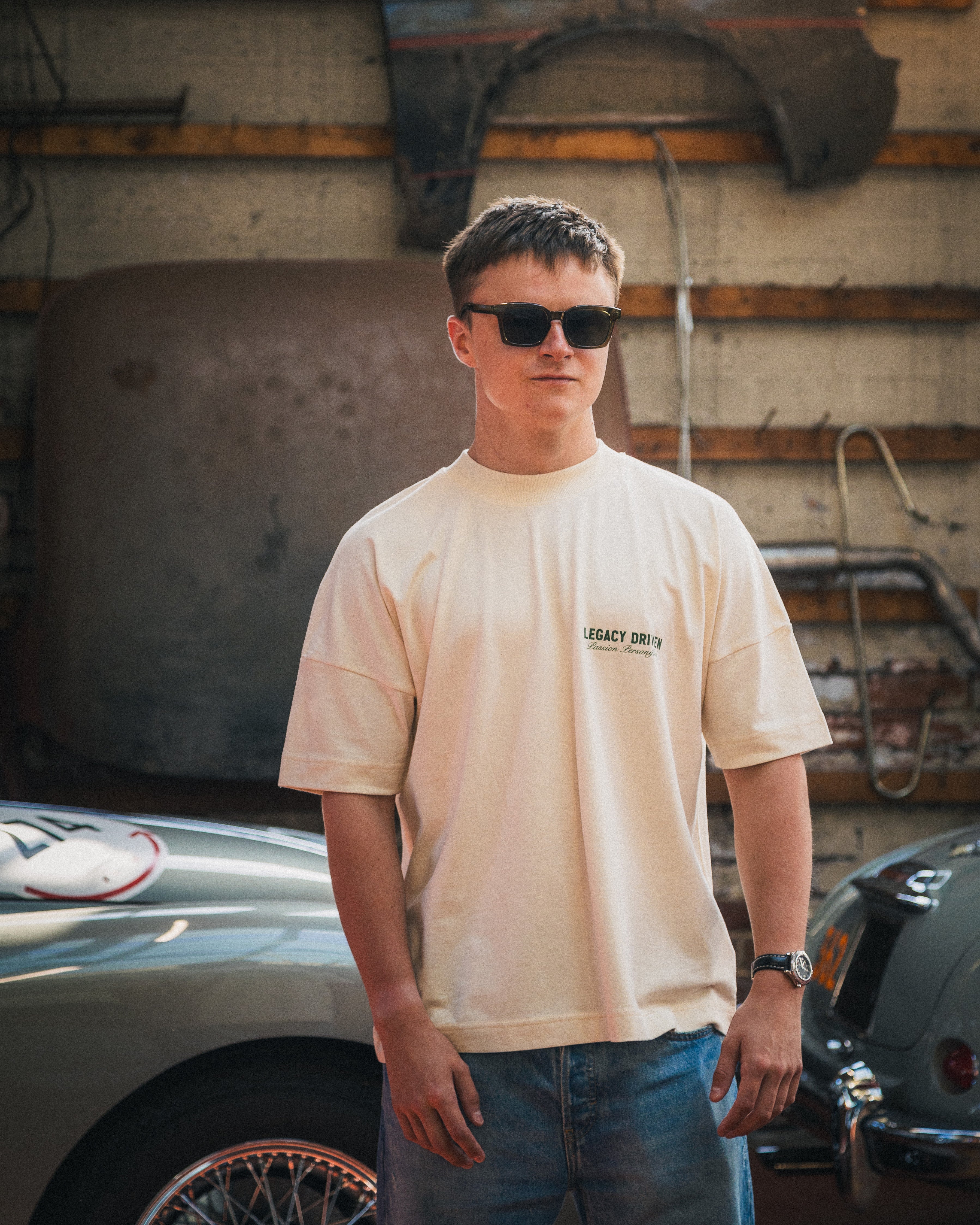 ORIGINAL LEGACY TEE - DOUBLE CREME