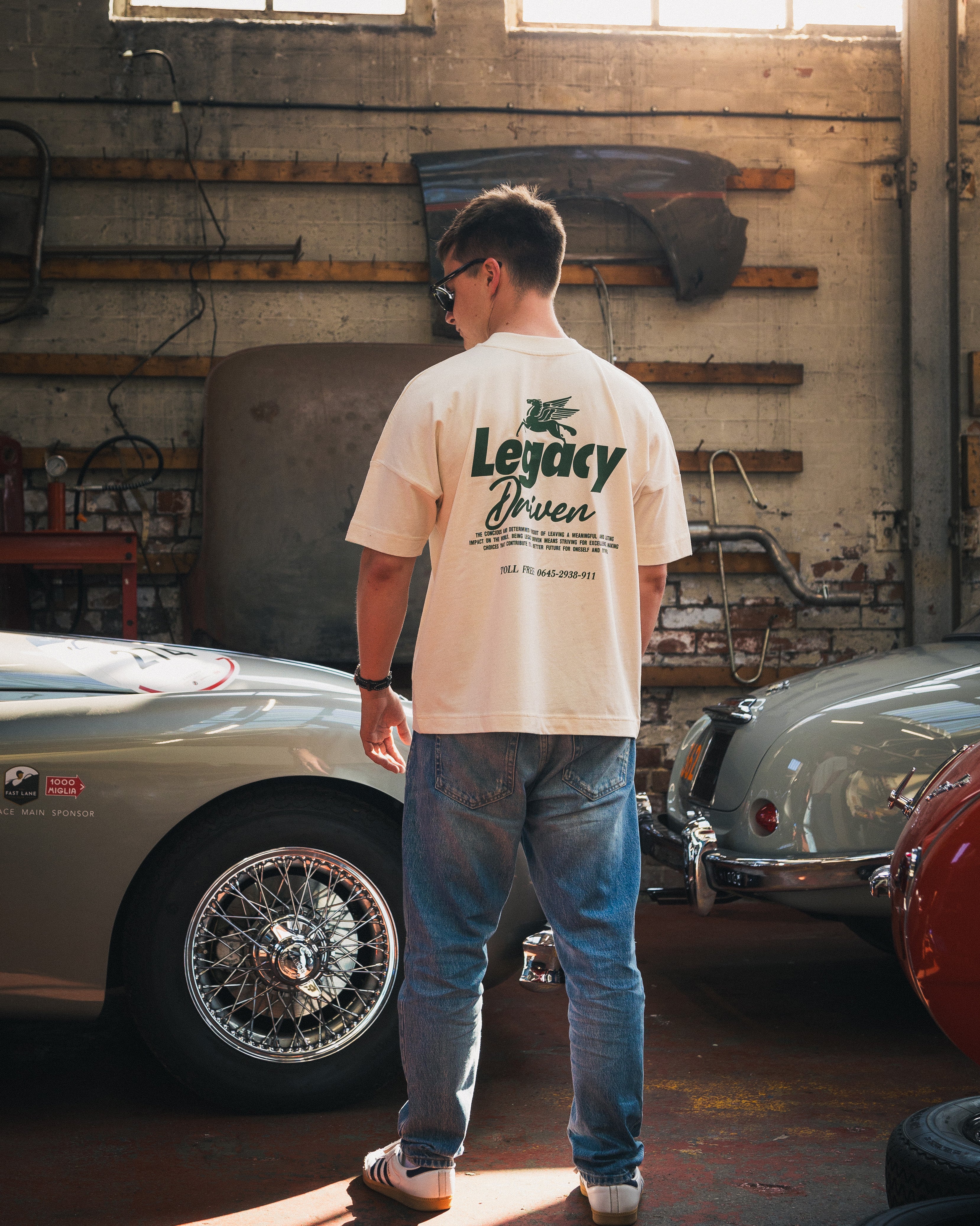 ORIGINAL LEGACY TEE - DOUBLE CREME