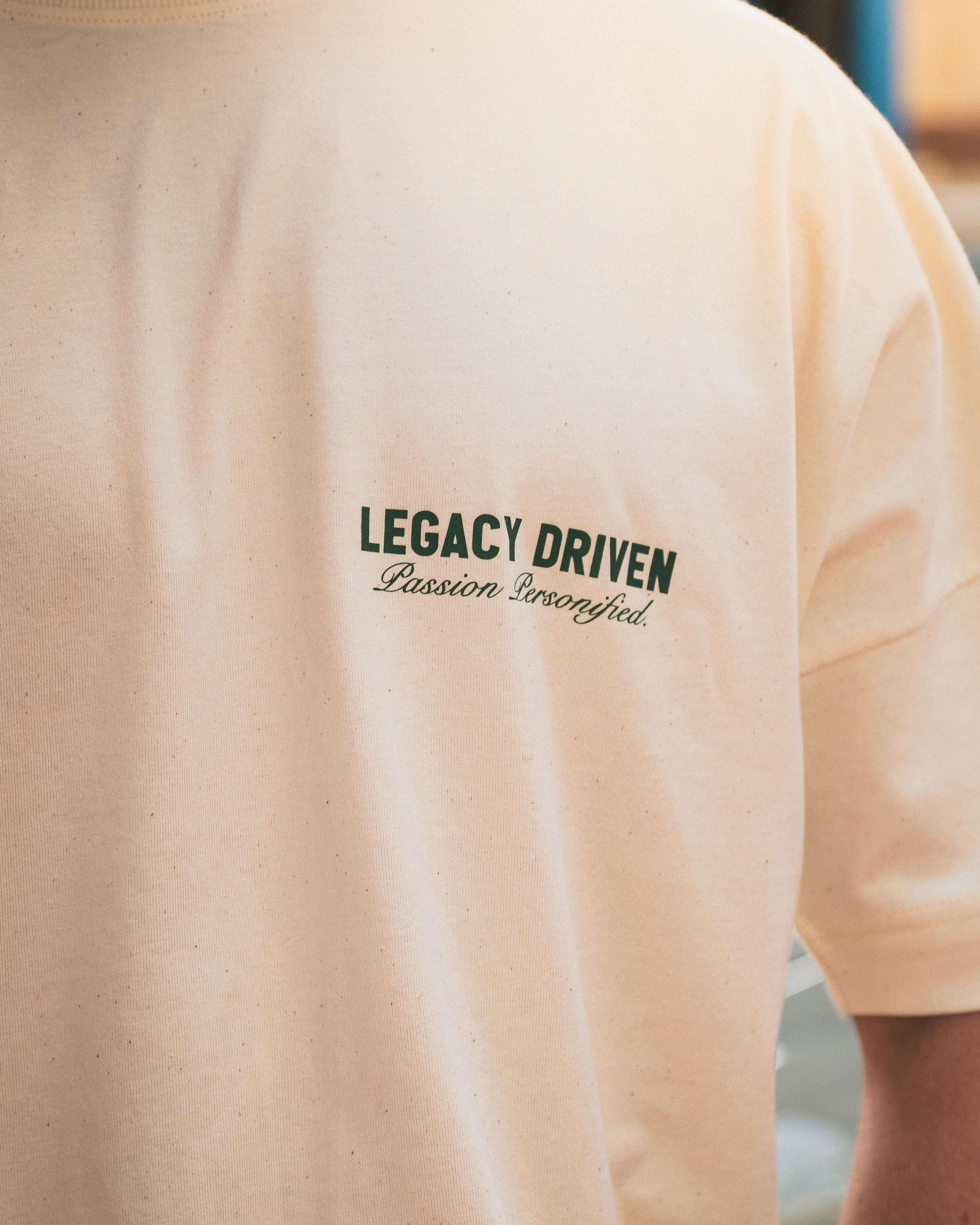 ORIGINAL LEGACY TEE - DOUBLE CREME