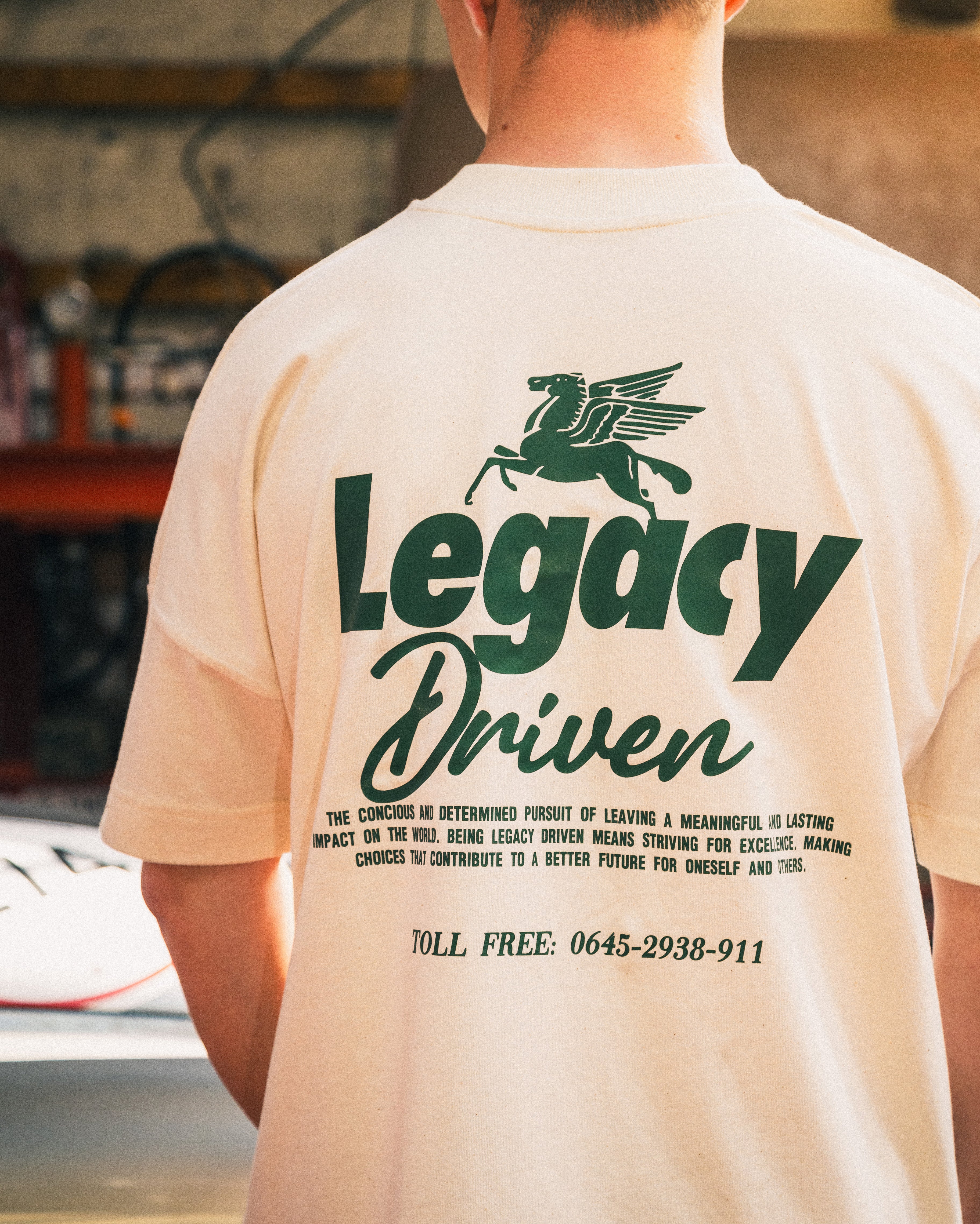 ORIGINAL LEGACY TEE - DOUBLE CREME